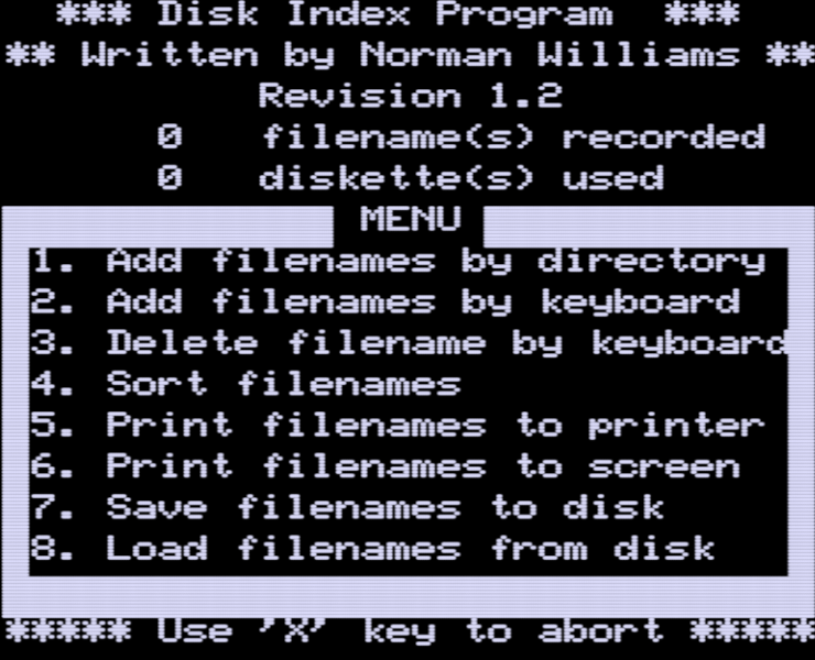 Screen shot